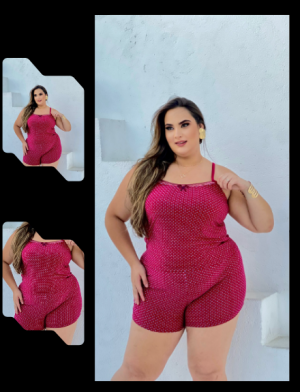 Conjunto Baby Doll Com Estampa